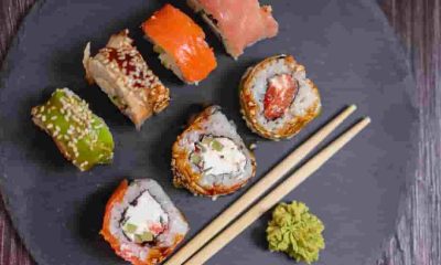 nutrition facts of sushi