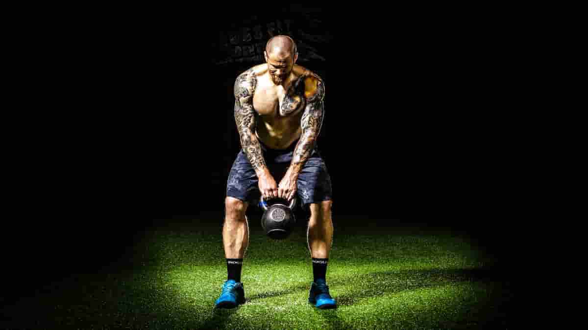 lat exercises with kettlebell