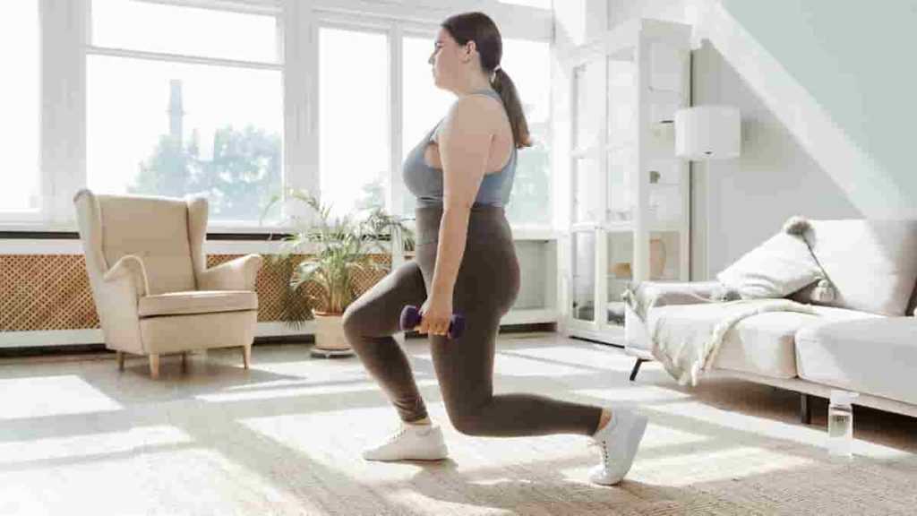 reverse lunges for glutes