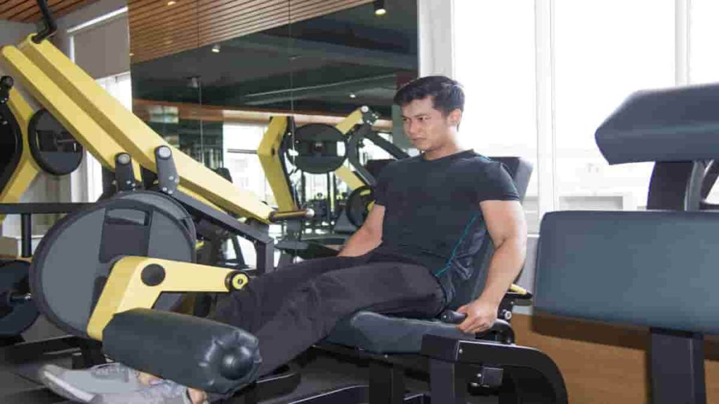 leg extension calories burned