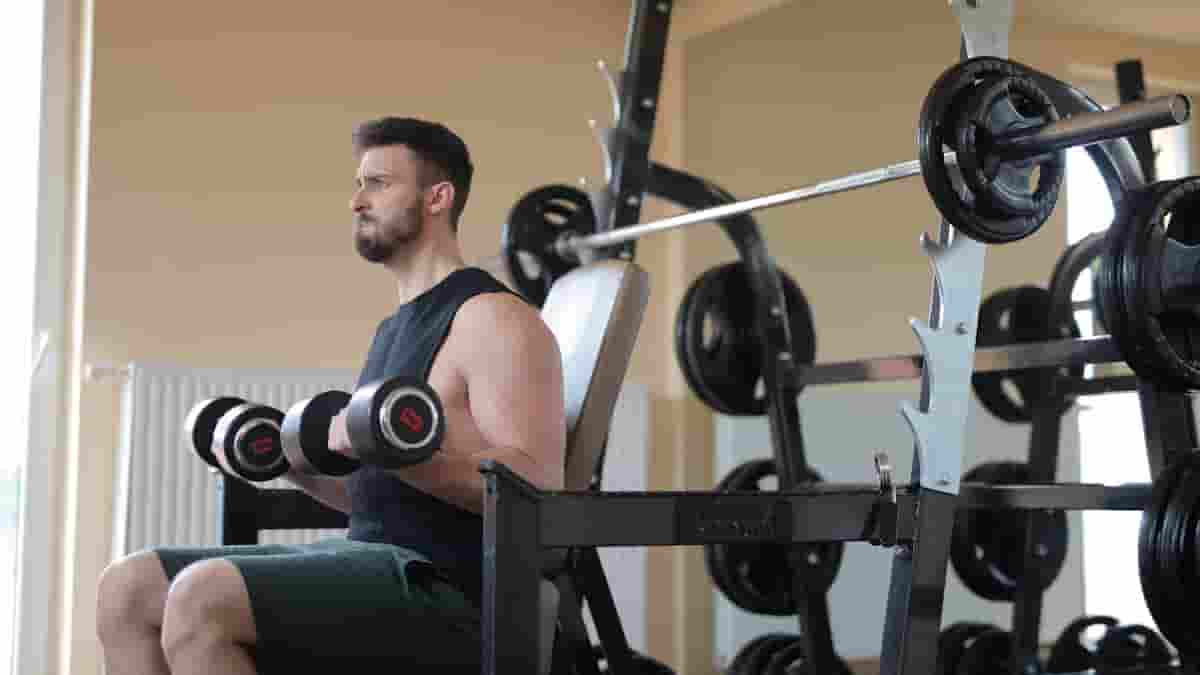 outdoor exercise bench