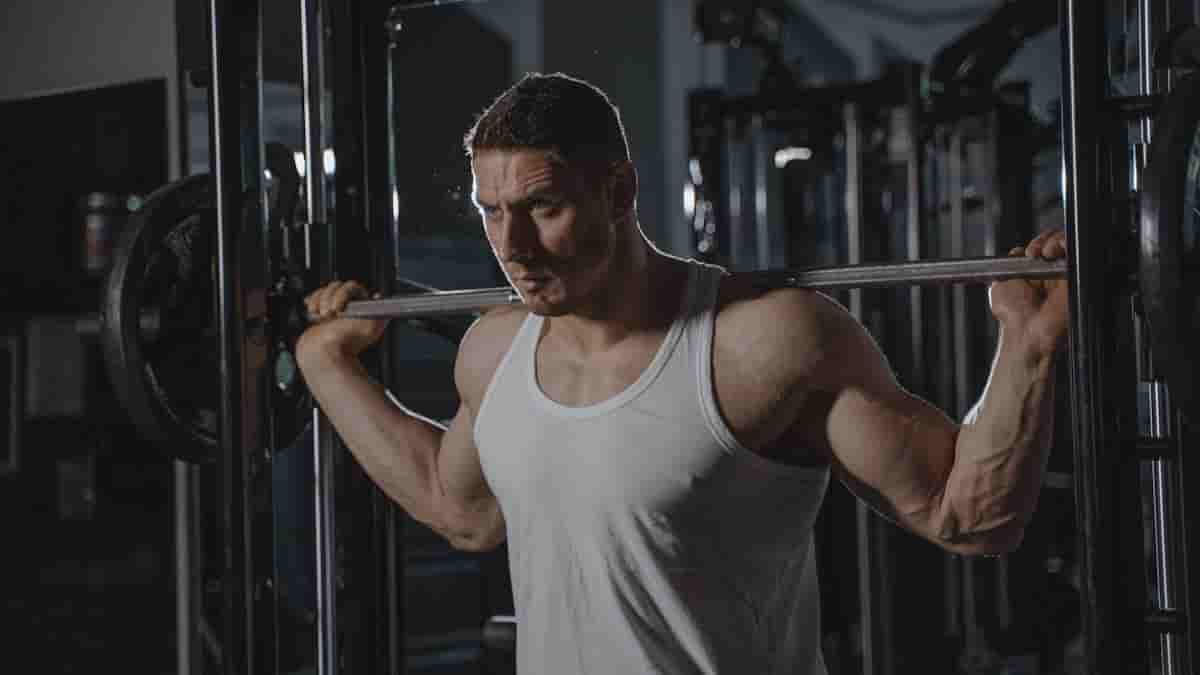 bench press and squat rack combo