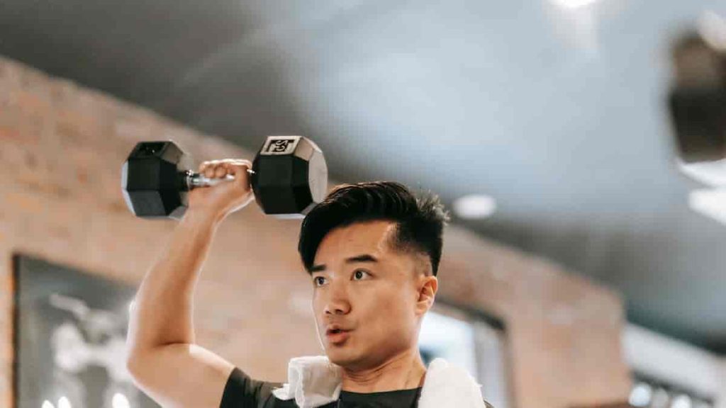 vertical press exercise