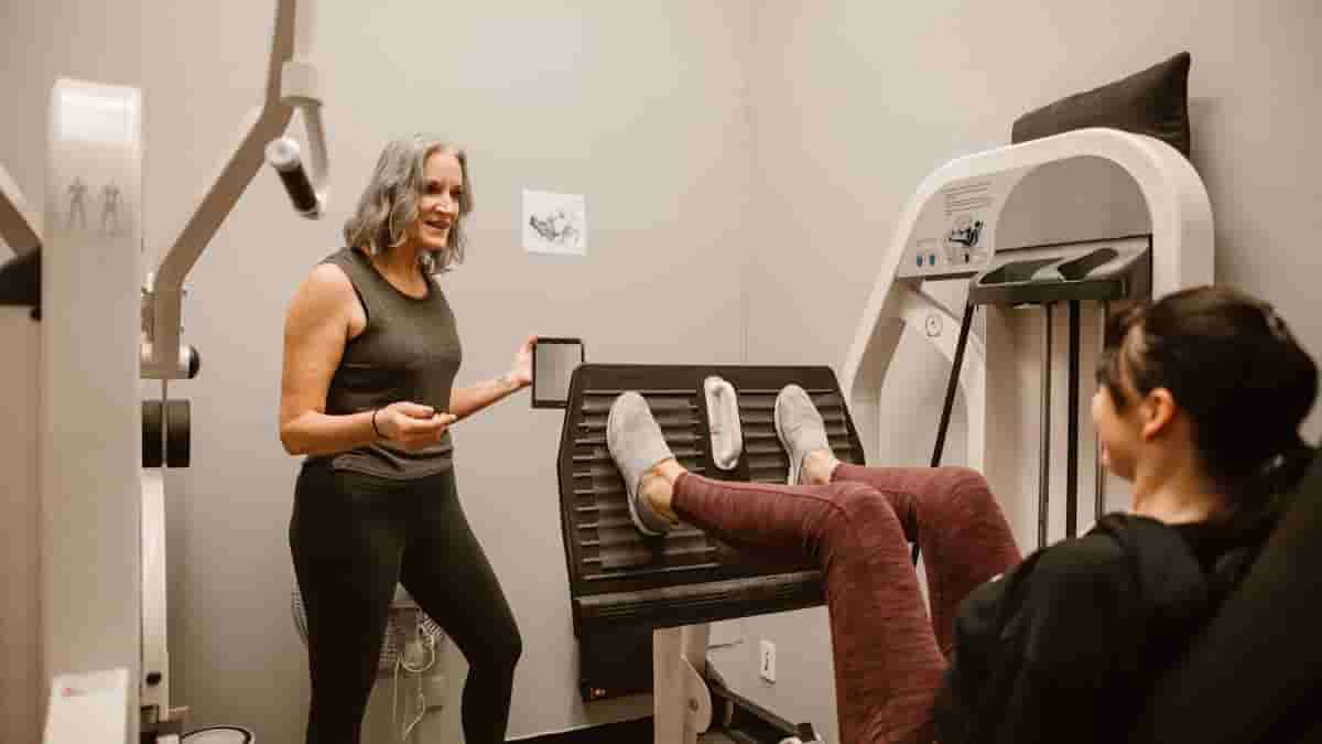 leg press stance for glutes