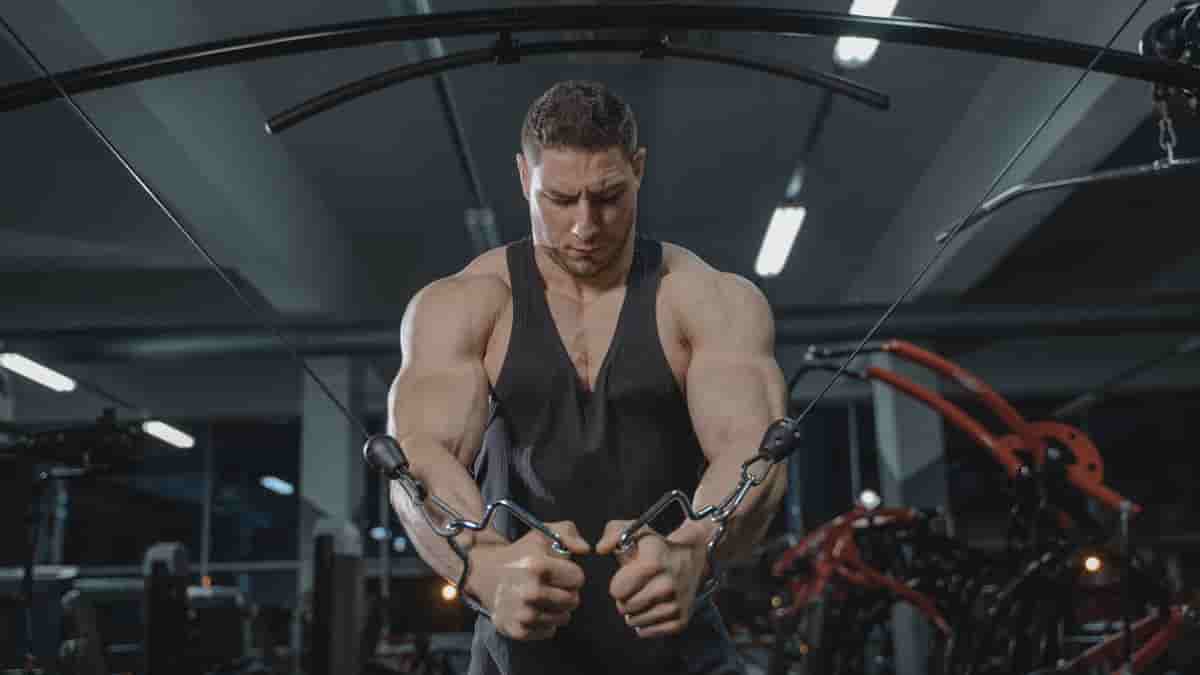 chest workout with cables
