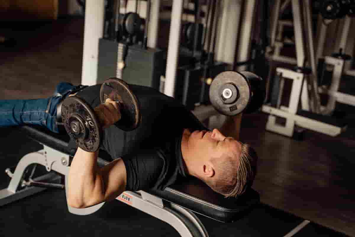 dumbbell exercises lower chest